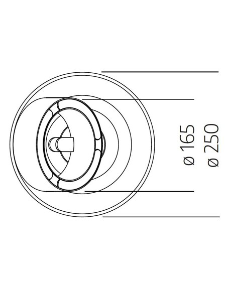 c.Pace Recessed ww Lens 75 ° Soft Beam | Satin White | Recessed ceiling lights | CHRISTOPH