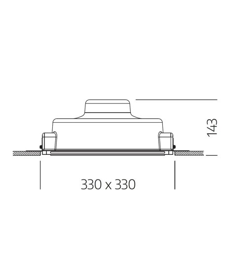 c.Pace Recessed ww Lens 75 ° Soft Beam | Satin White | Lámparas empotrables de techo | CHRISTOPH