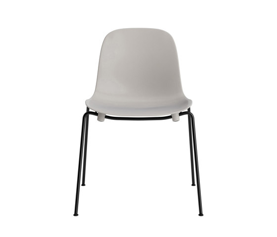 Form Chair Stacking Steel Warm Grey | Chaises | Normann Copenhagen