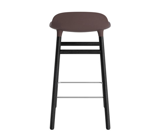 Form Barstol 65 cm Black Oak Brown | Bar stools | Normann Copenhagen