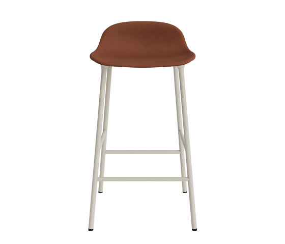 Form Barstool 65 cm Full Upholstery Ultra 41574 Light Grey | Bar stools | Normann Copenhagen
