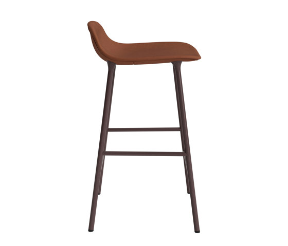 Form Barstool 65 cm Full Upholstery Ultra 41574 Brown | Bar stools | Normann Copenhagen