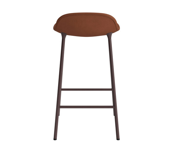 Form Barstool 65 cm Full Upholstery Ultra 41574 Brown | Bar stools | Normann Copenhagen