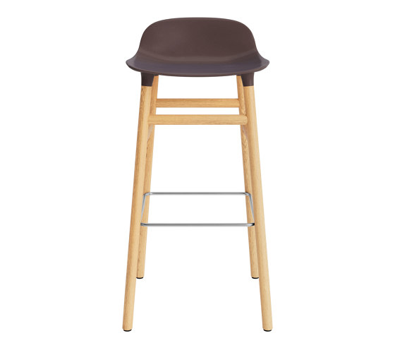Form Barstool 75 Oak Brown | Bar stools | Normann Copenhagen
