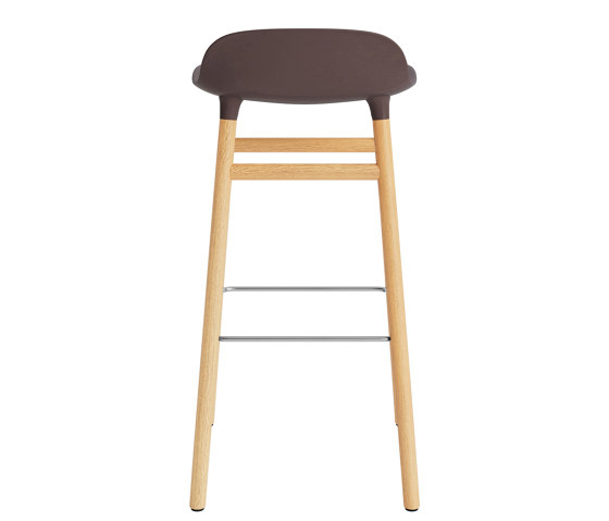 Form Barstool 75 Oak Brown | Bar stools | Normann Copenhagen