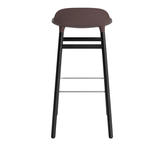 Form Barstool 75 Black Oak Brown | Bar stools | Normann Copenhagen