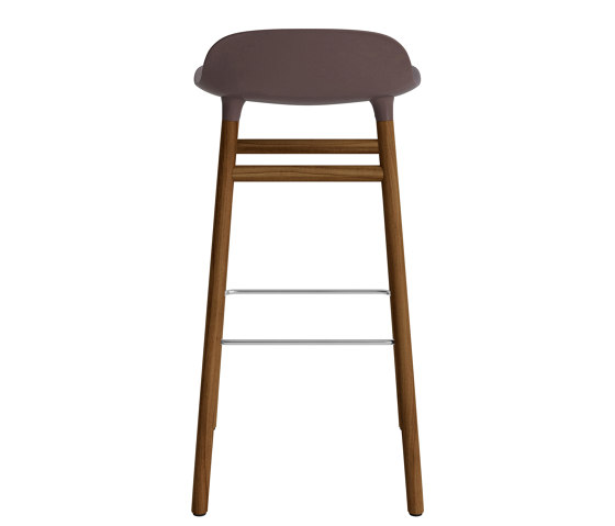 Form Barstool 75 Walnut Brown | Bar stools | Normann Copenhagen
