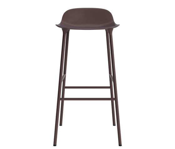 Form Barstool 75 Steel Brown | Bar stools | Normann Copenhagen
