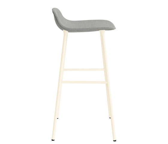 Form Barstool 75 Full Upholstery Remix 133 Cream | Bar stools | Normann Copenhagen