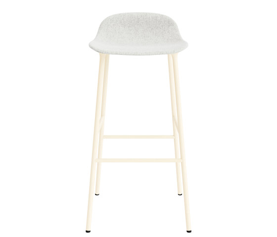 Form Barstool 75 Full Upholstery Hallingdal 110 Cream | Bar stools | Normann Copenhagen