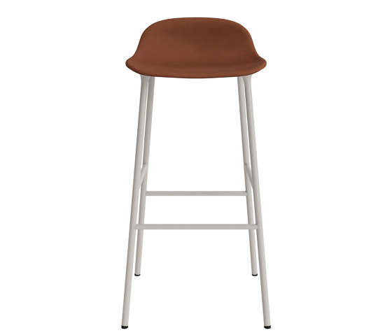 Form Barstool 75 Full Upholstery Ultra 41574 Warm Grey | Bar stools | Normann Copenhagen