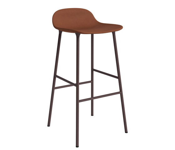 Form Barstool 75 Full Upholstery Ultra 41574 Brown | Taburetes de bar | Normann Copenhagen