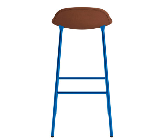 Form Barstool 75 Full Upholstery Ultra 41574 Bright Blue | Tabourets de bar | Normann Copenhagen