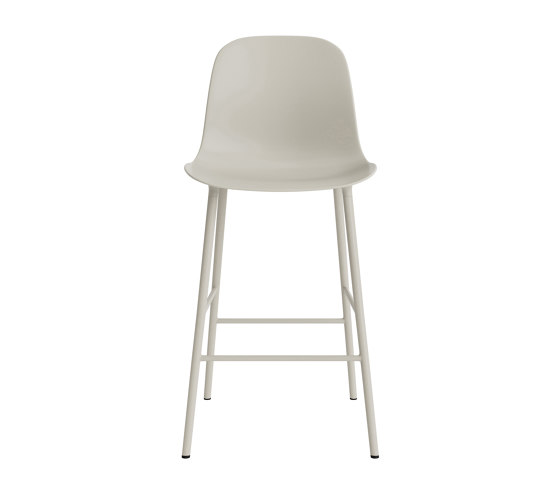 Form Bar Chair 65 cm Light Grey | Taburetes de bar | Normann Copenhagen