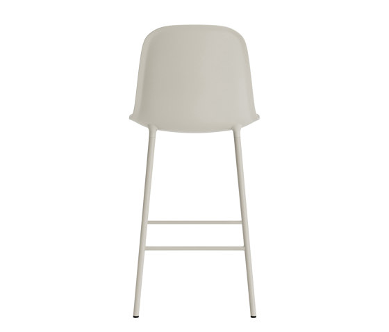 Form Bar Chair 65 cm Light Grey | Sgabelli bancone | Normann Copenhagen