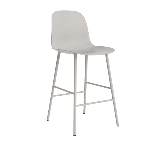 Form Bar Chair 65 cm Warm Grey | Taburetes de bar | Normann Copenhagen