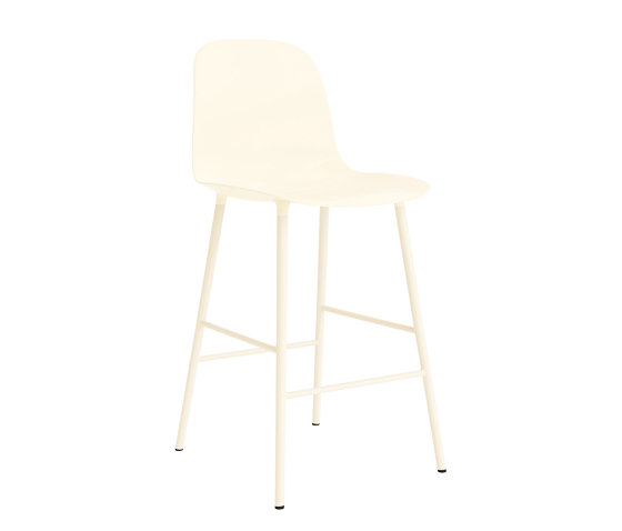 Form Bar Chair 65 cm Cream | Sgabelli bancone | Normann Copenhagen