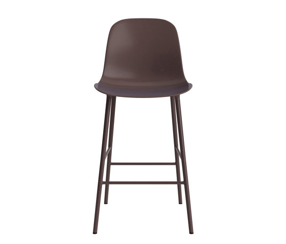 Form Bar Chair 65 cm Brown | Sgabelli bancone | Normann Copenhagen