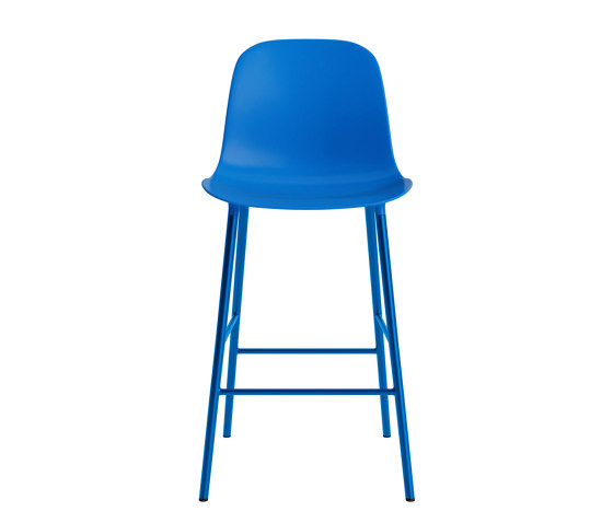 Form Bar Chair 65 cm Bright Blue | Taburetes de bar | Normann Copenhagen