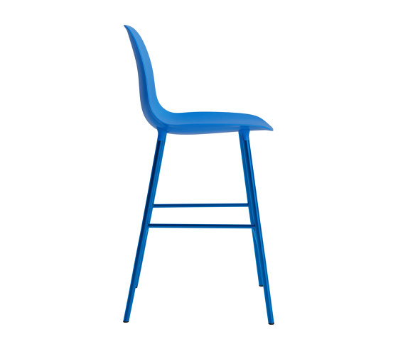 Form Bar Chair 65 cm Bright Blue | Taburetes de bar | Normann Copenhagen