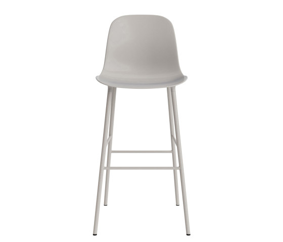 Form Bar Chair 75 cm Warm Grey | Bar stools | Normann Copenhagen