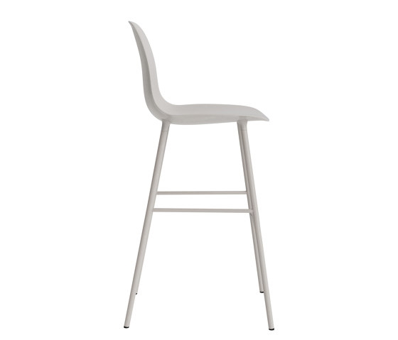 Form Bar Chair 75 cm Warm Grey | Tabourets de bar | Normann Copenhagen