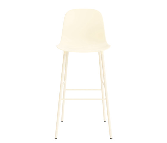 Form Bar Chair 75 cm Cream | Taburetes de bar | Normann Copenhagen