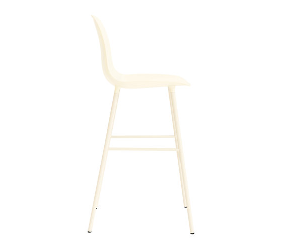 Form Bar Chair 75 cm Cream | Sgabelli bancone | Normann Copenhagen