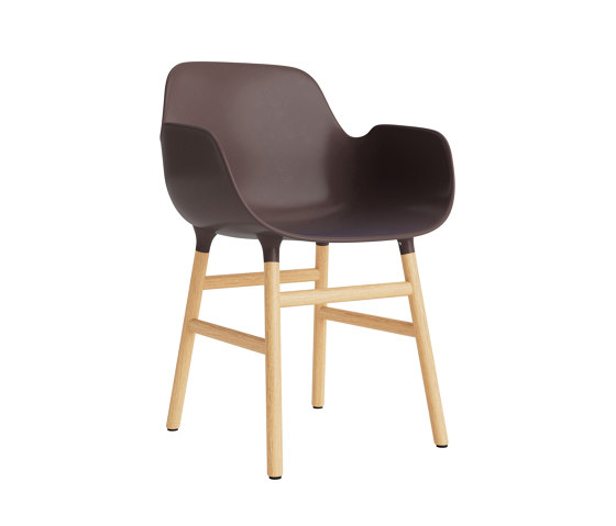 Form Armchair Wood Oak Brown | Chaises | Normann Copenhagen