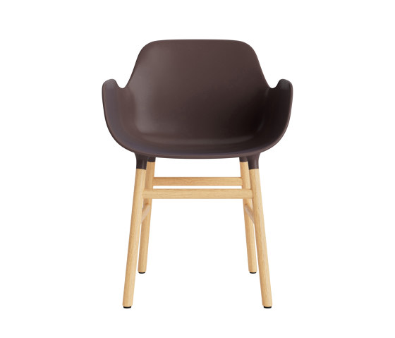 Form Armchair Wood Oak Brown | Sillas | Normann Copenhagen