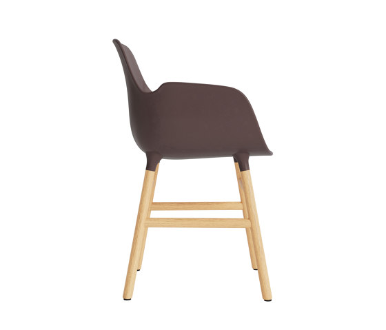 Form Armchair Wood Oak Brown | Chaises | Normann Copenhagen