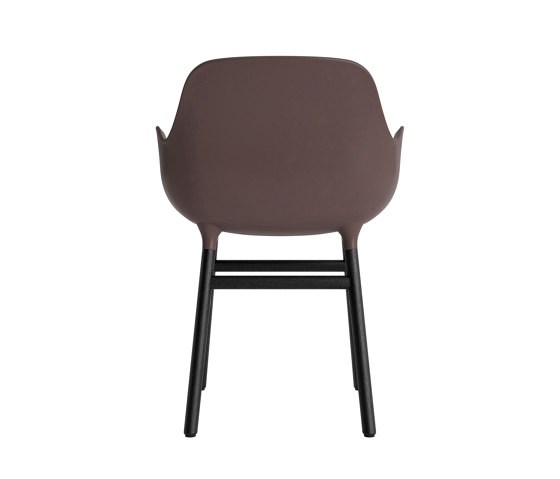Form Armchair Wood Black Oak Brown | Sedie | Normann Copenhagen