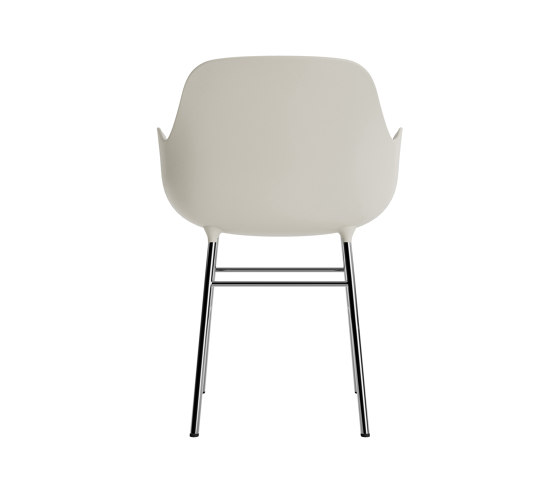 Form Armchair Chrome Light Grey | Chairs | Normann Copenhagen