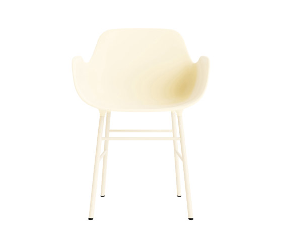Form Armchair Steel Cream | Stühle | Normann Copenhagen