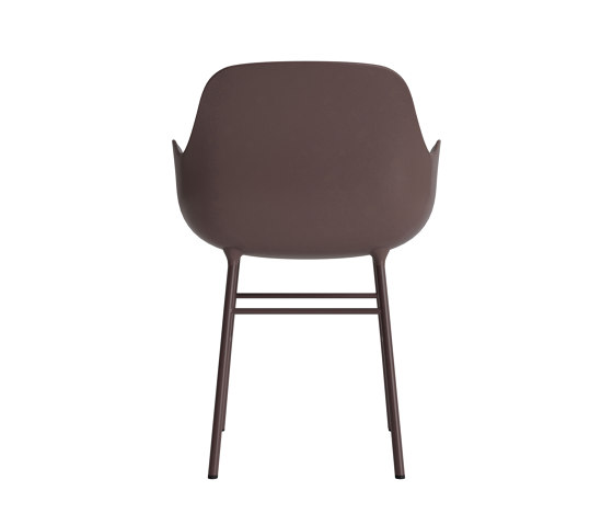 Form Armchair Steel Brown | Sillas | Normann Copenhagen