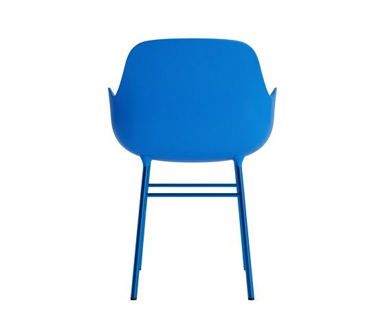 Form Armchair Steel Bright Blue | Chairs | Normann Copenhagen