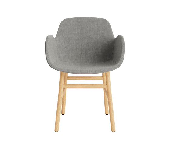 Form Armchair Full Upholstery Wood Oak Remix 133 | Chaises | Normann Copenhagen