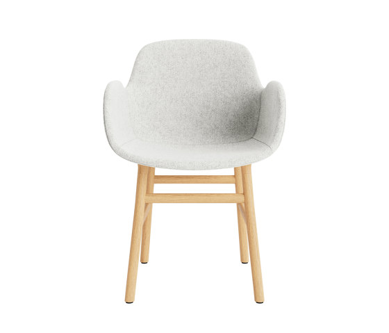 Form Armchair Full Upholstery Wood Oak Hallingdal 110 | Sedie | Normann Copenhagen