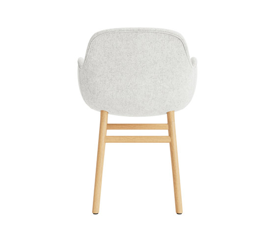 Form Armchair Full Upholstery Wood Oak Hallingdal 110 | Chaises | Normann Copenhagen