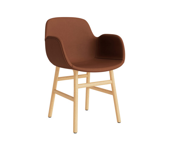 Form Armchair Full Upholstery Wood Oak Ultra 41574 | Chaises | Normann Copenhagen