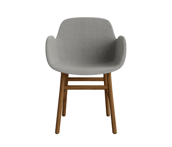 Form Armchair Full Upholstery Wood Walnut Remix 133 | Sedie | Normann Copenhagen