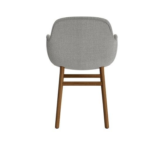 Form Armchair Full Upholstery Wood Walnut Remix 133 | Chaises | Normann Copenhagen