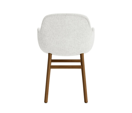 Form Armchair Full Upholstery Wood Walnut Hallingdal 110 | Chairs | Normann Copenhagen