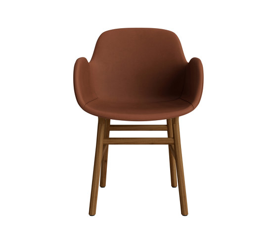 Form Armchair Full Upholstery Wood Walnut Ultra 41574 | Chairs | Normann Copenhagen