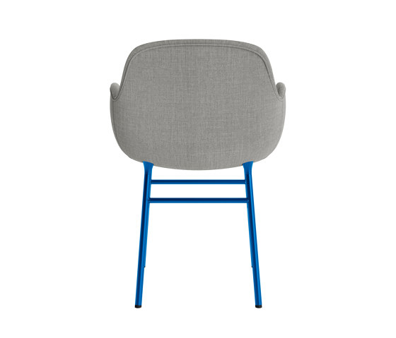 Form Armchair Full Upholstery Steel Bright Blue Remix 133 | Sillas | Normann Copenhagen