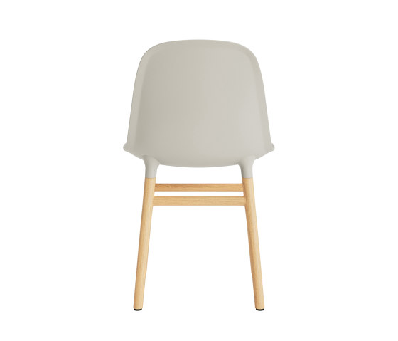 Form Chair Wood Oak Light Grey | Stühle | Normann Copenhagen