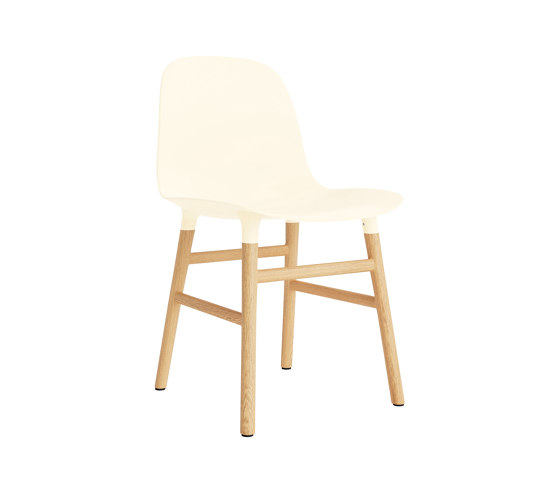 Form Chair Wood Oak Warm Cream | Stühle | Normann Copenhagen