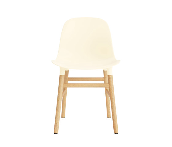 Form Chair Wood Oak Warm Cream | Sillas | Normann Copenhagen