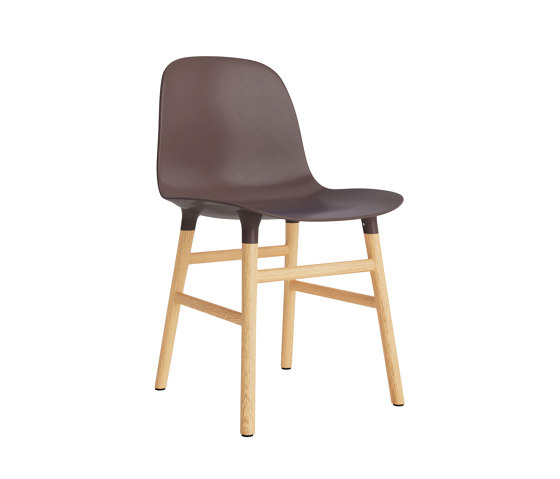 Form Chair Wood Oak Warm Brown | Stühle | Normann Copenhagen