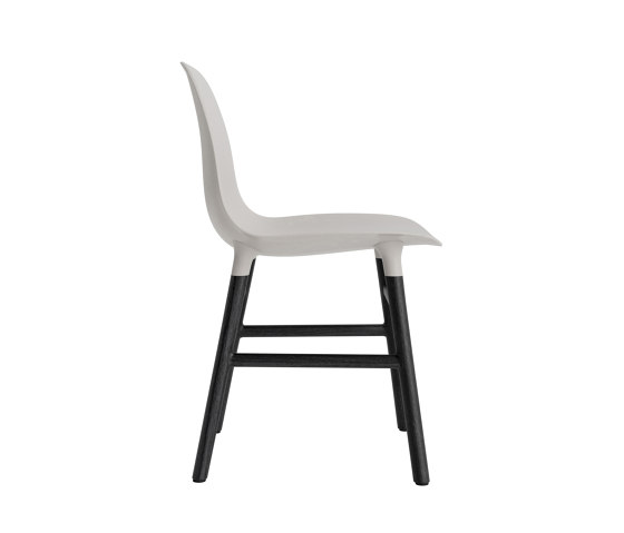 Form Chair Wood Black Oak Warm Grey | Sillas | Normann Copenhagen